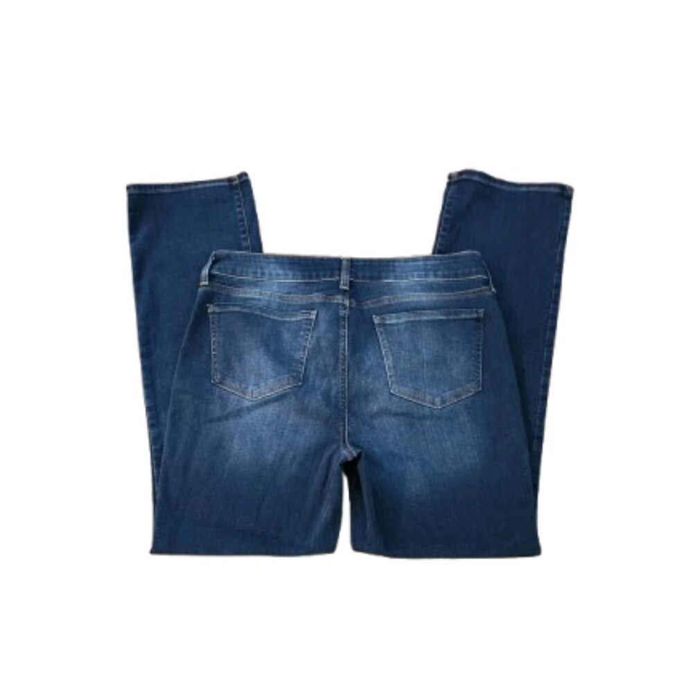 NYDJ Marilyn High-Rise Straight Stonewashed Jeans - Picture 3 of 5